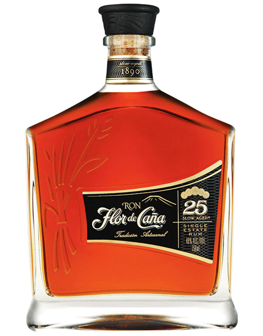 Flor de Cana Rum 25yr 750ml - Flor de Cana