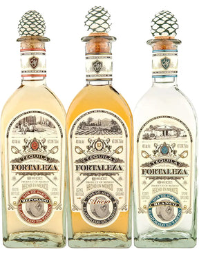 Buy Fortaleza Tequila 3-Bottle Combo, Blanco Reposado Añejo Gift Set