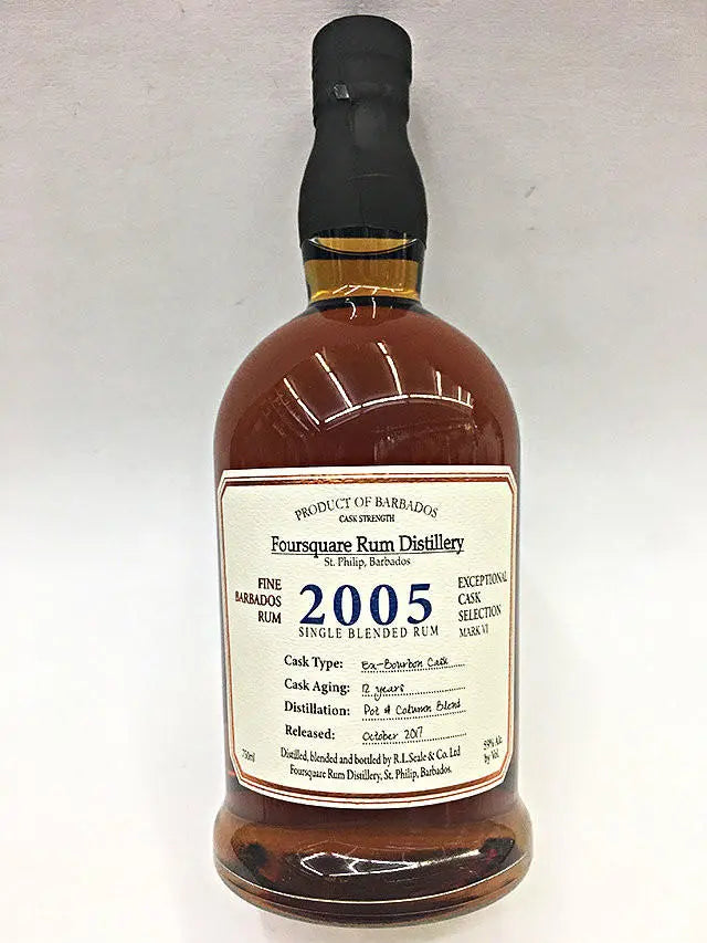 Foursquare 2005 Fine Barbados Cask Strength Rum - Foursquare