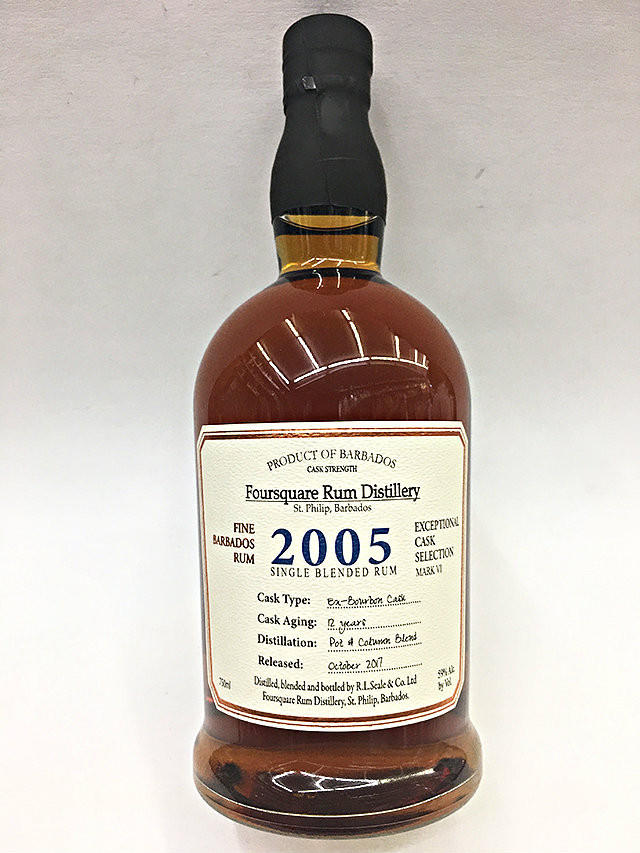 Foursquare 2005 Fine Barbados Cask Strength Rum - Foursquare