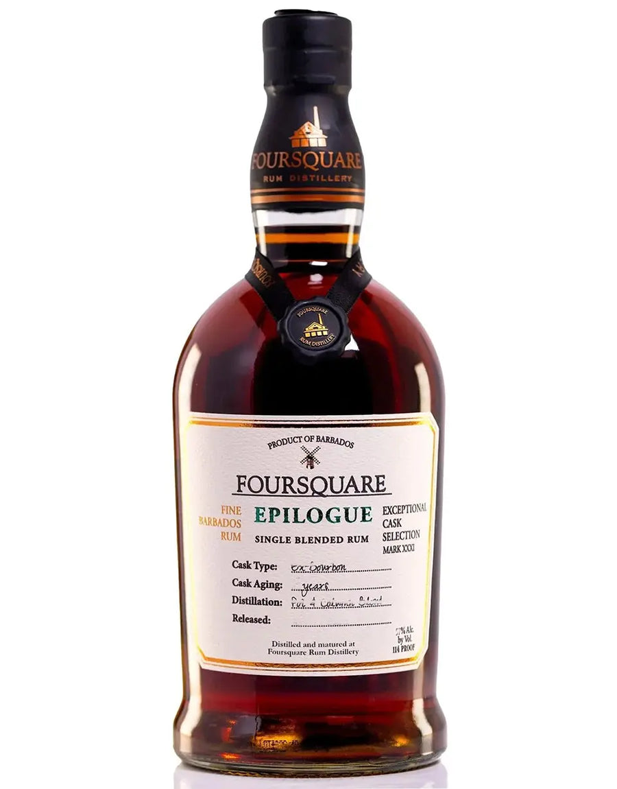 Foursquare Exceptional Cask Selection Mark XXXI Epilogue Rum