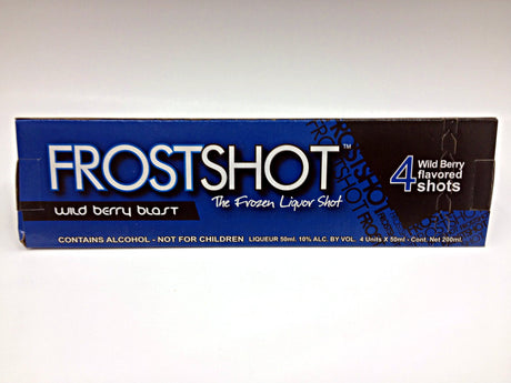 FrostShot Wild Berry Blast 4Pk - Liquor