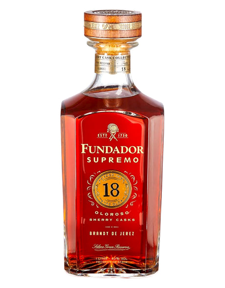 Buy Fundador Supremo 18 Year Brandy Solera Gran Reserva