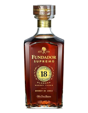 Buy Fundador Supremo 18 Year Brandy Solera Gran Reserva