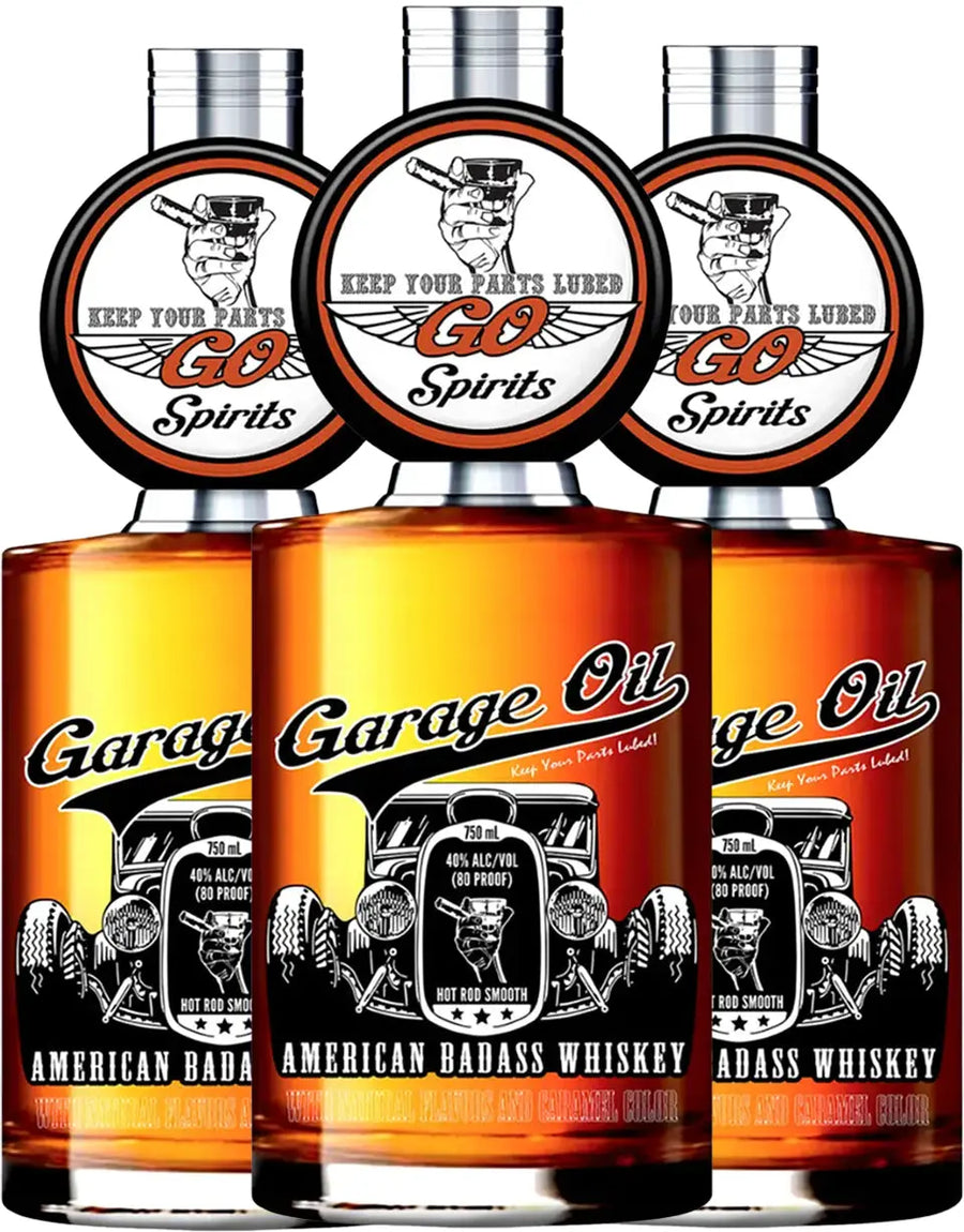 Garage Oil American Badass Whiskey 3-Pack