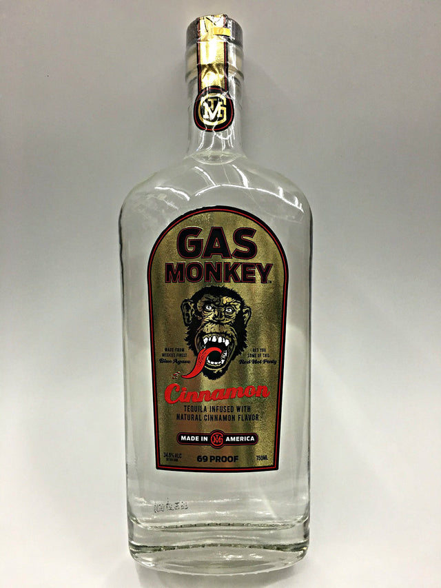 Gas Monkey Cinnamon Tequila - Liquor