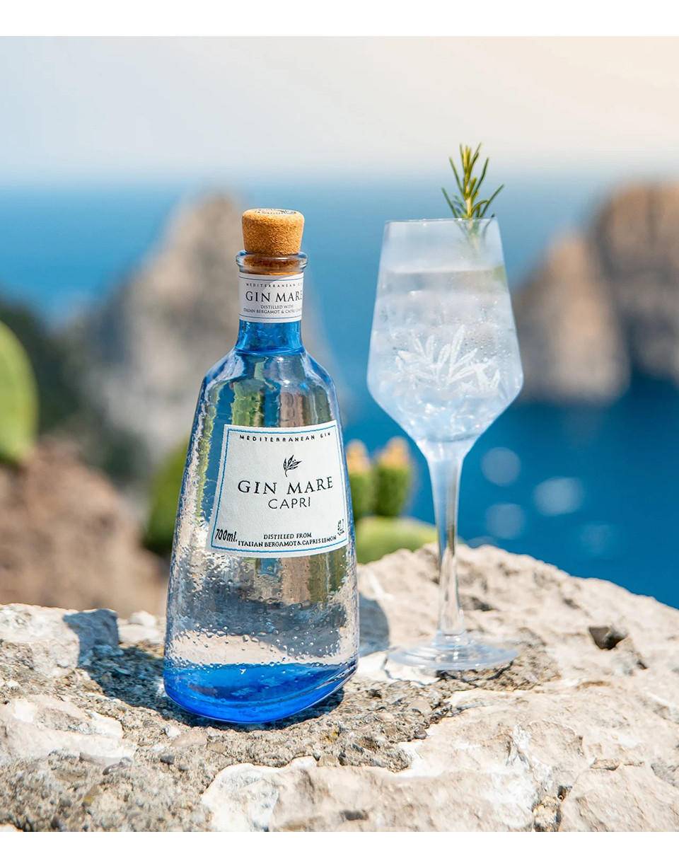 Gin Mare Capri Mediterranean Gin 700ml - Gin Mare