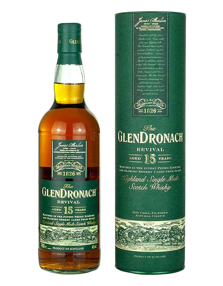 Glendronach Revival Aged 15 Years Whisky - Glendronach