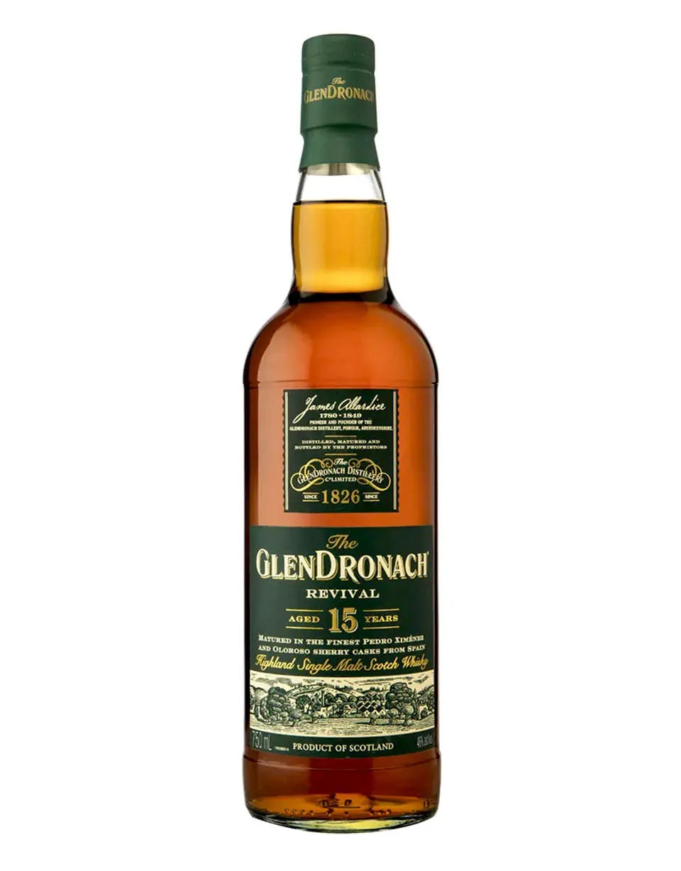 Whisky Glendronach Revival añejado 15 años | Licorería de calidad