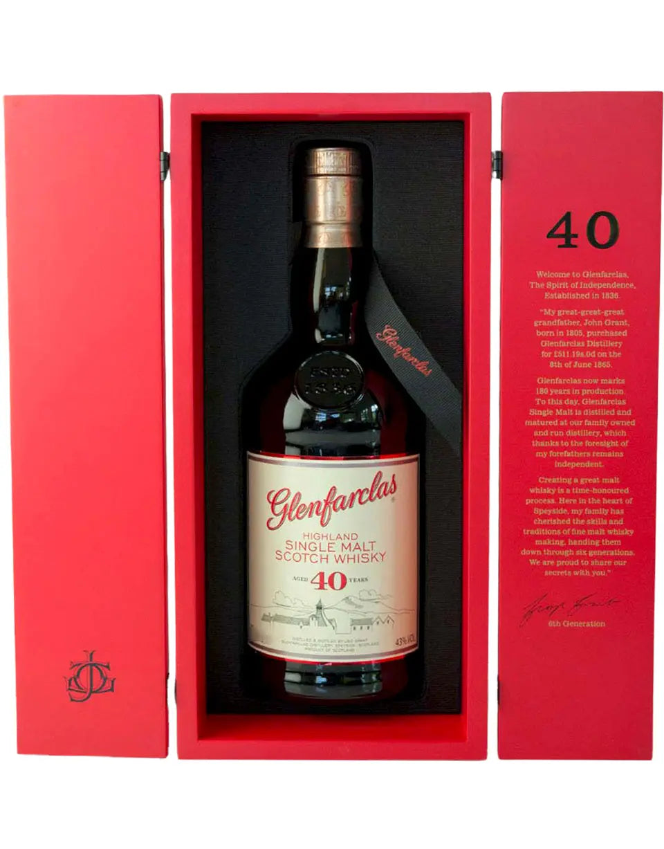 Buy Glenfarclas 40 Year Old Whisky | Quality Liquor Store