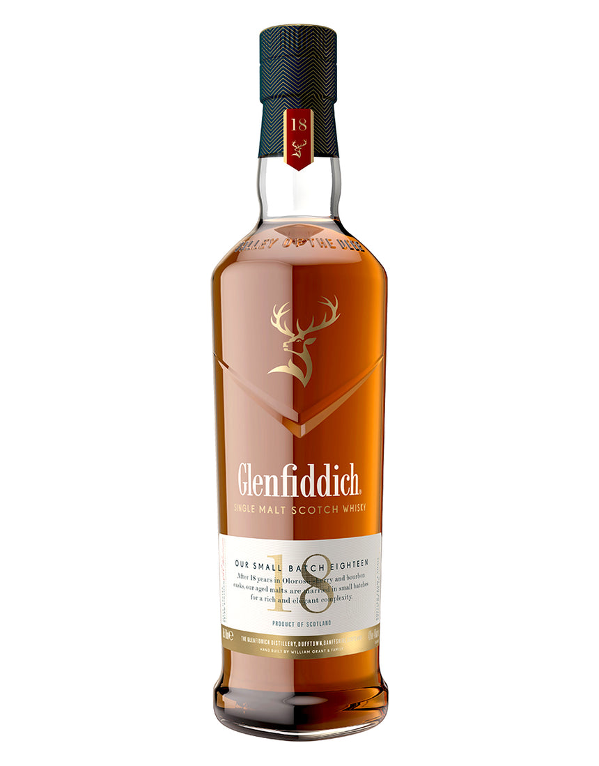 Glenfiddich 18 Year Old Single Malt Whisky - Glenfiddich