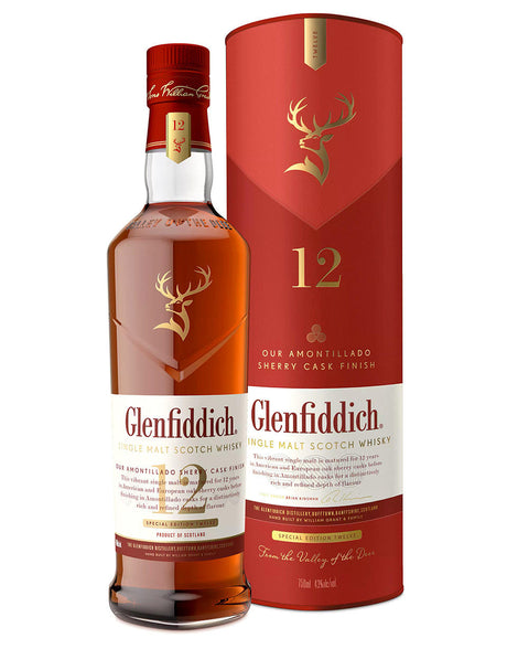 Buy-Online-Glenfiddich 12 Year Sherry Cask Scotch