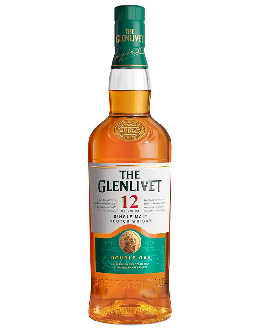 Glenlivet 12 Year Double Oak Single Malt Scotch - The Glenlivet