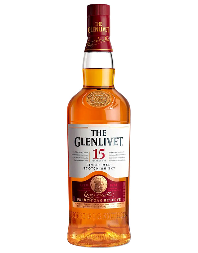 Glenlivet French Oak 15 Year Old Scotch - The Glenlivet