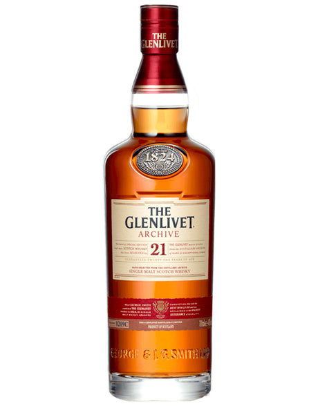 Glenlivet 21 Year Old Scotch - The Glenlivet