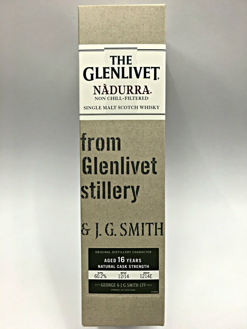 Glenlivet Nadurra 16 Year Old Single Malt Scotch - The Glenlivet