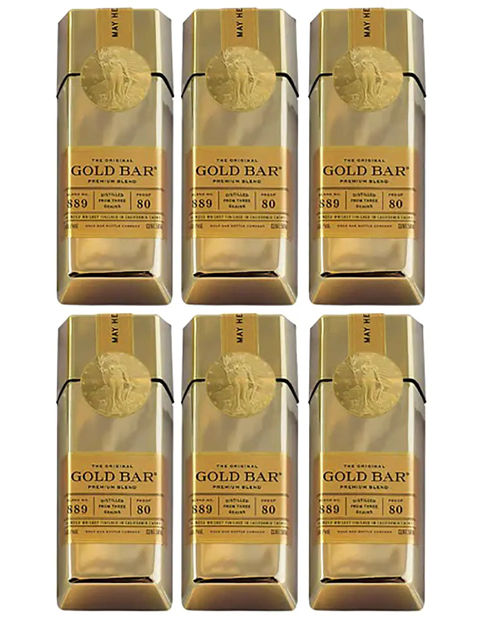Buy Gold Bar Original Minis 50ml 6-Pack Whiskey