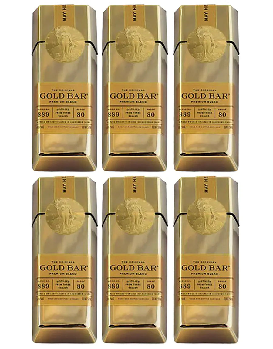 Buy Gold Bar Original Minis 50ml 6-Pack Whiskey