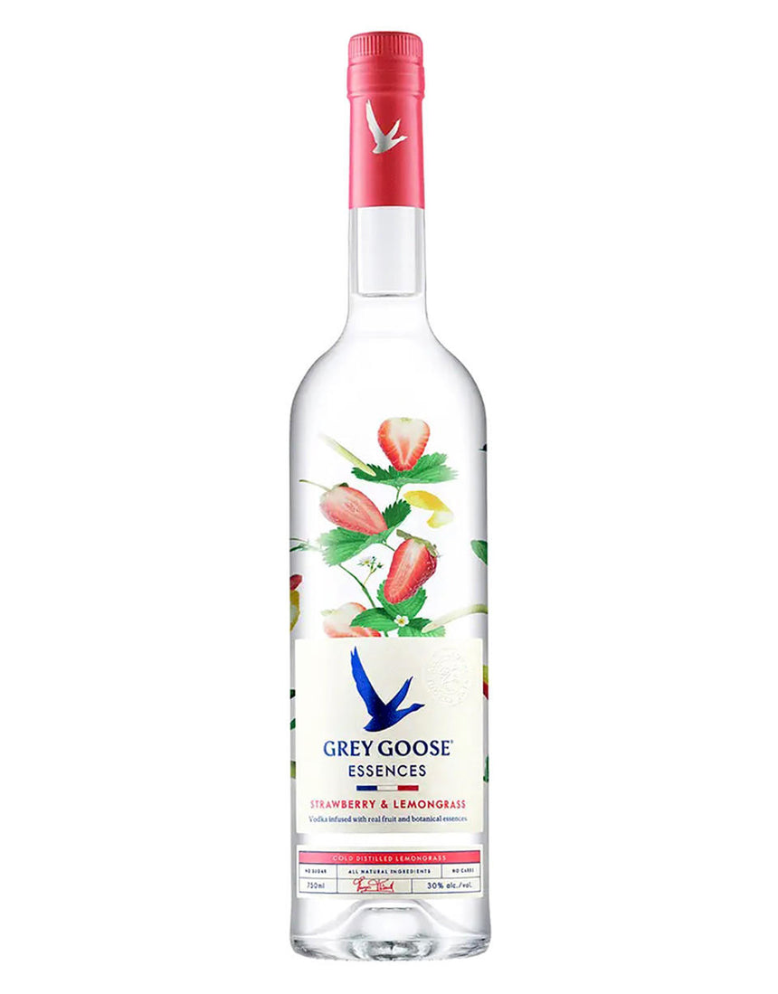 Grey Goose Essences Strawberry & Lemongrass 750ml - Grey Goose