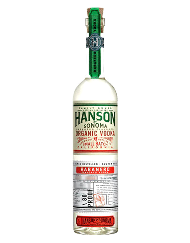 Hanson Habanero Organic Vodka - Hanson