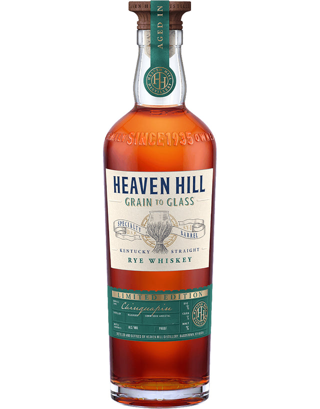 Buy Heaven Hill Grain to Glass Rye Whiskey Chinquapin Oak