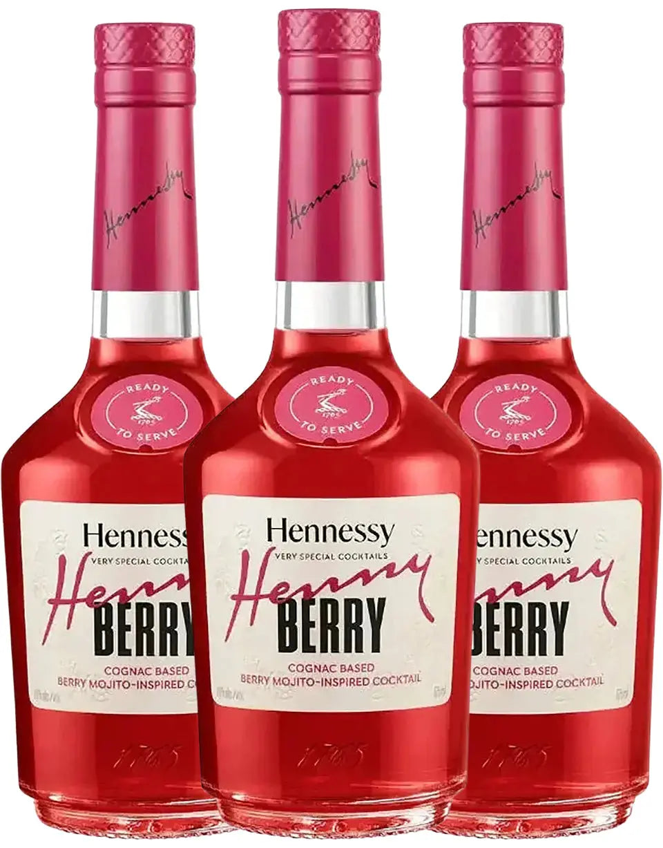 Buy Hennessy Henny Berry Ready-to-Serve Cocktail 3-Pack 375ml