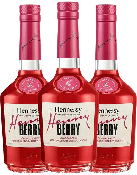 Buy Hennessy Henny Berry Ready-to-Serve Cocktail 3-Pack 375ml