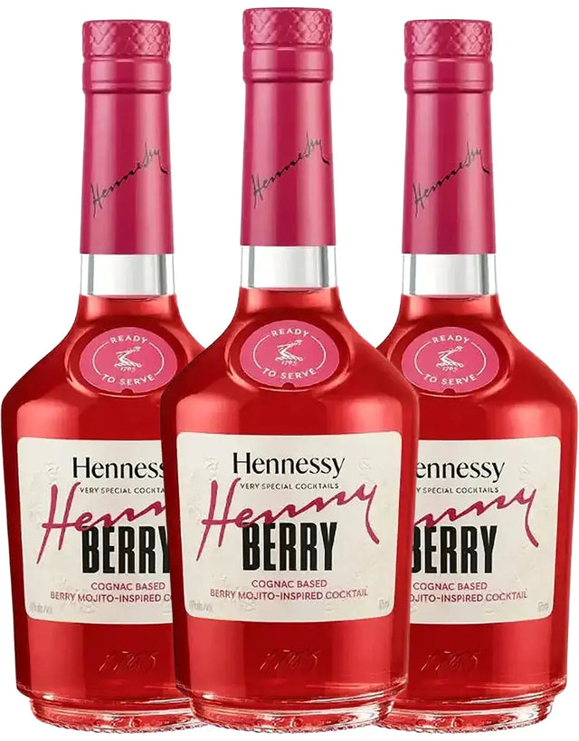 Buy Hennessy Henny Berry Ready-to-Serve Cocktail 3-Pack 375ml