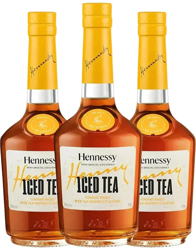 Shop Hennessy Ready-to-Serve Iced Tea Cocktail 3-Pack 375ml