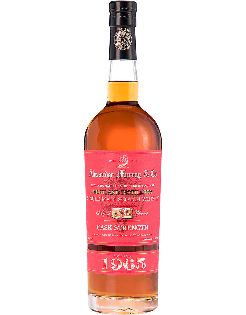 Alexander Murray 52 Year Vintage Malt Highland 1965 Scotch