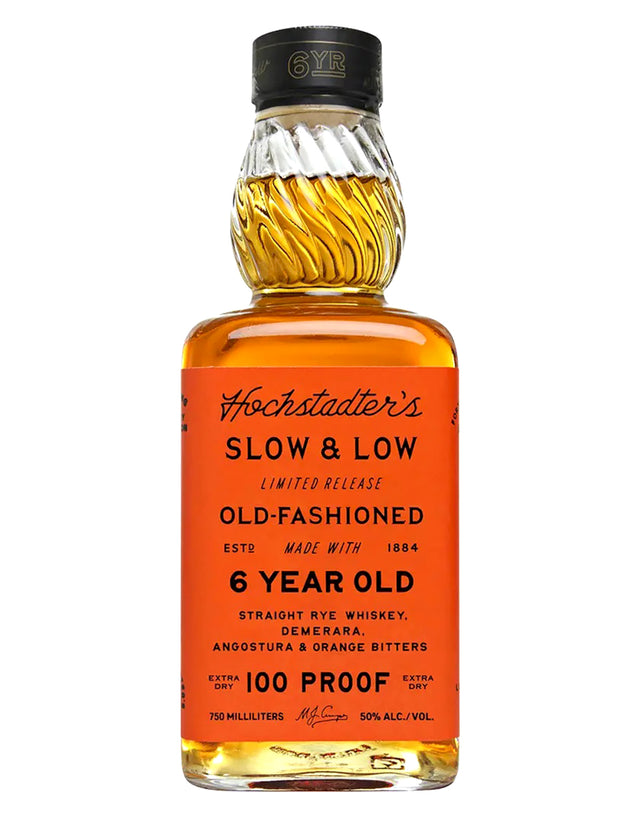 Hochstadter's 6 Year Old Slow And Low Rock And Rye