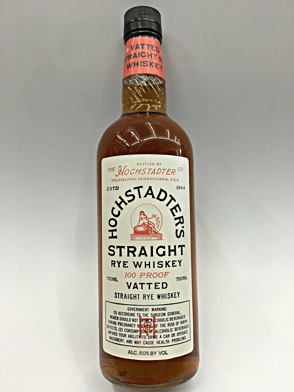 Hochstadter's Vatted Straight Rye Whiskey - Hochstadter's