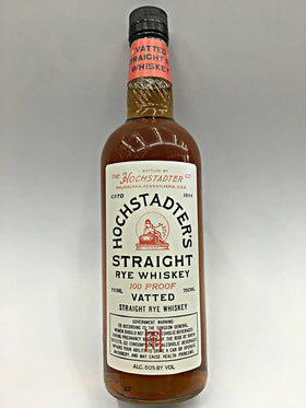 Hochstadter's Vatted Straight Rye Whiskey - Hochstadter's