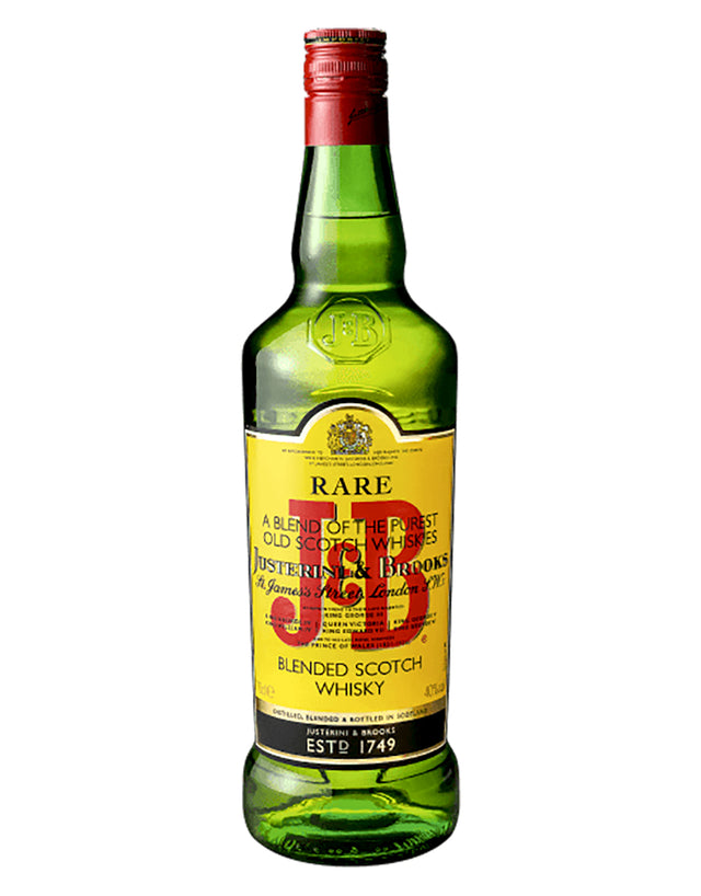 J&B (Justerini & Brooks) Rare Blended Scotch Whisky Review 