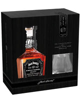 Copa de cristal Glencairn y barril único de Jack Daniel's