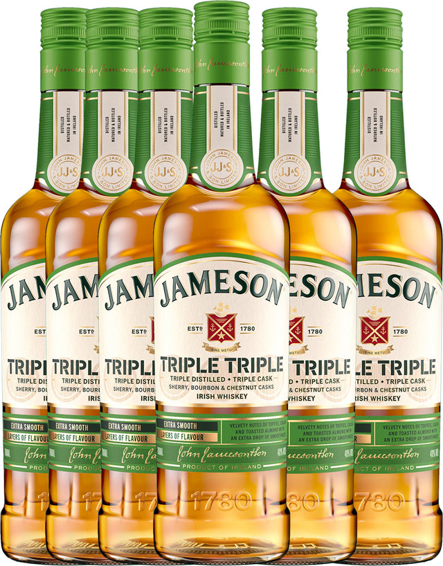 Buy Jameson Triple Triple Irish Whiskey 6-Pack