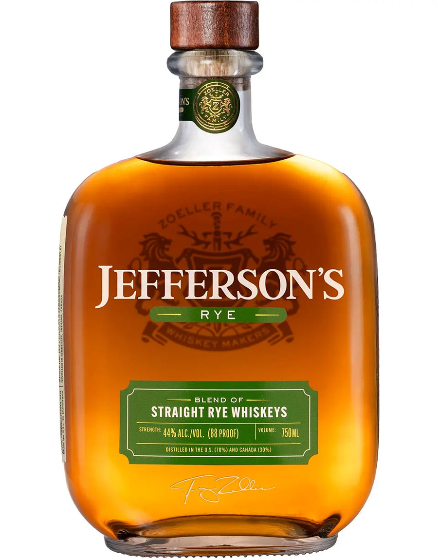 Jefferson's  Jefferson’s Rye -  Whiskey  Quality Liquor Store