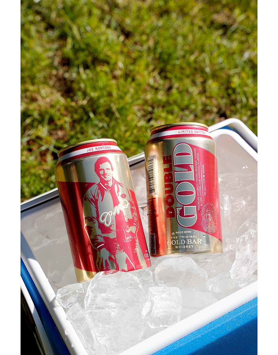 Gold Bar Double Gold Joe Montana Whiskey Mule 4-Pack