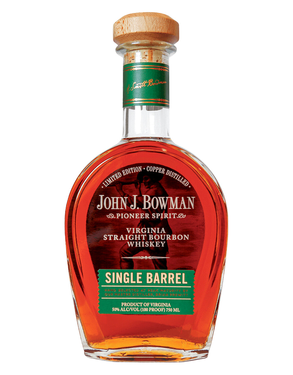 John J. Bowman Virginia Straight Bourbon Single Barrel Whiskey - Bowman