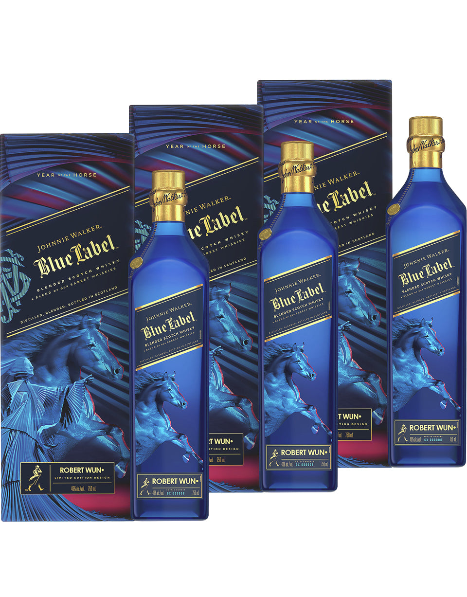 Johnnie Walker Blue Label Year of the Horse 3-Pack