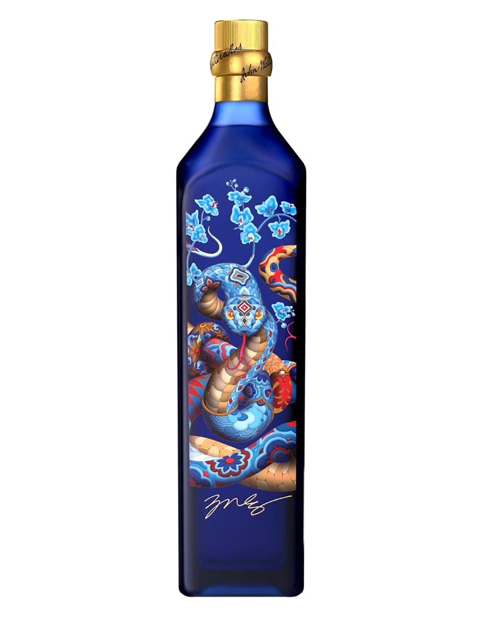 愛用 Johnnie Buy Walker 2025 Limited Snake the of Year Label Blue ウイスキー