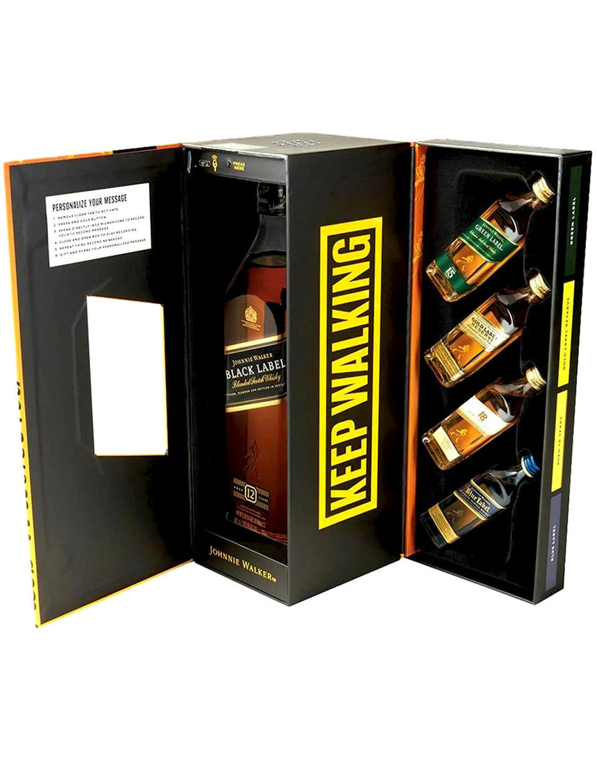 Johnnie Walker Black Label Moments to Share Voice Recorder Gift Set - Johnnie Walker