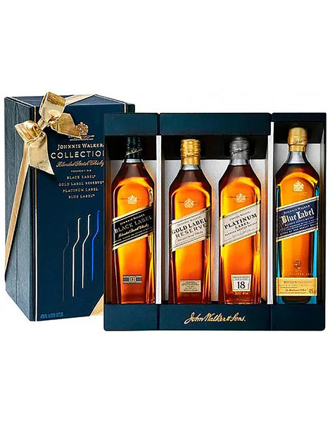 Buy Johnnie Walker Collection Pack 200ml 4-Pack | Qualiy Liquor
