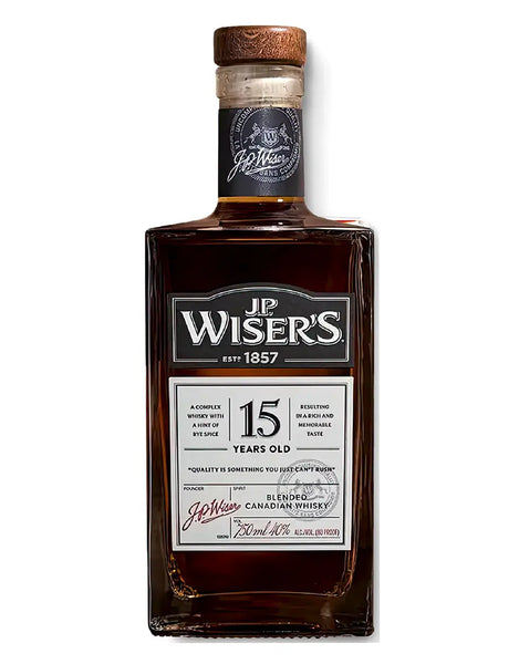 Buy JP Wiser's 15 Year Old Canadian Whisky | Quality Liquor Store