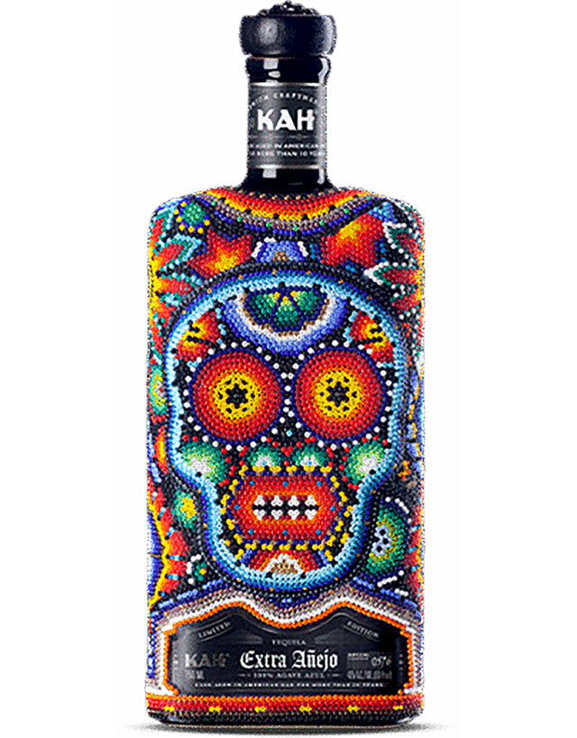 Buy Kah Tequila Extra Añejo Huichol Tribe Tequila