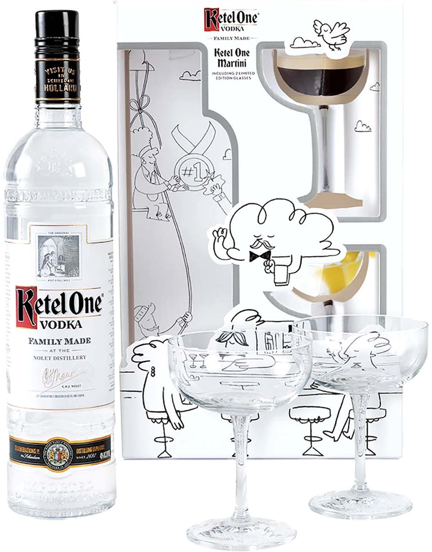 Ketel One Vodka with Martini Espresso Gift Set