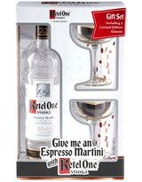 Set de regalo Ketel One Vodka con Martini Espresso