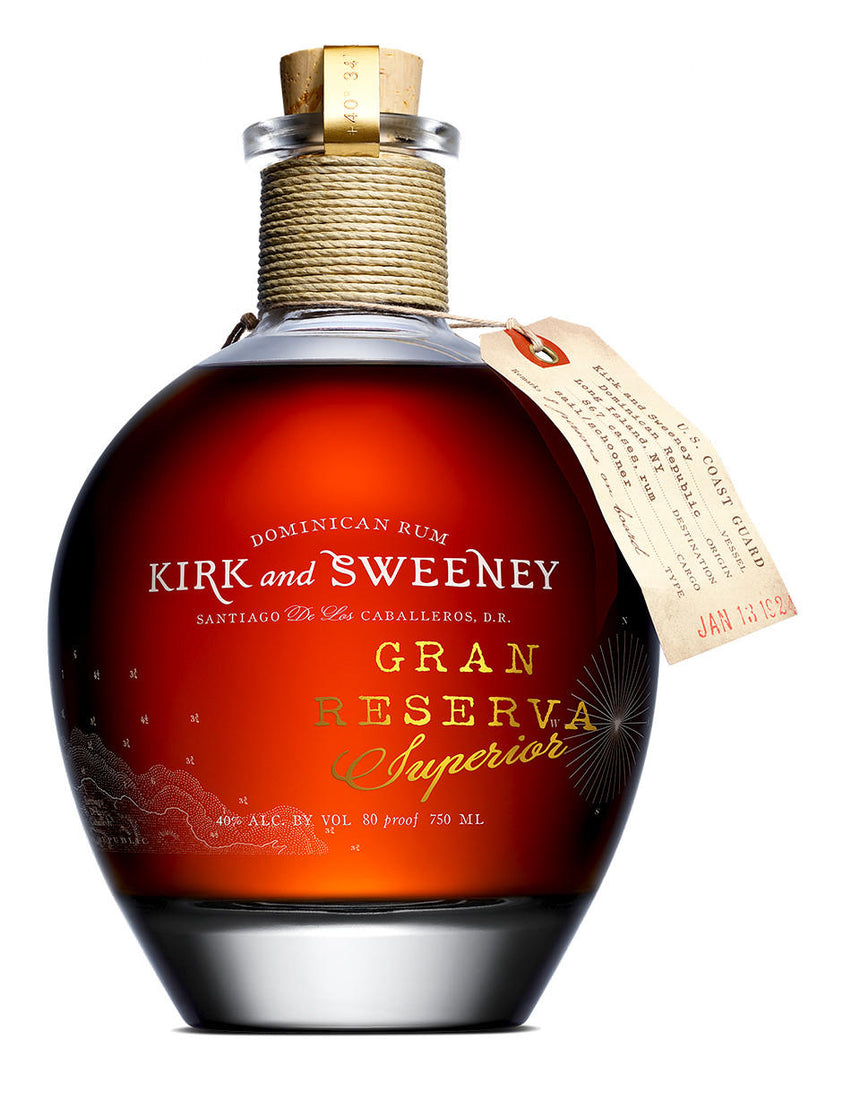 Kirk & Sweeney Gran Reserva Superior Rum 750ml - Kirk and Sweeney