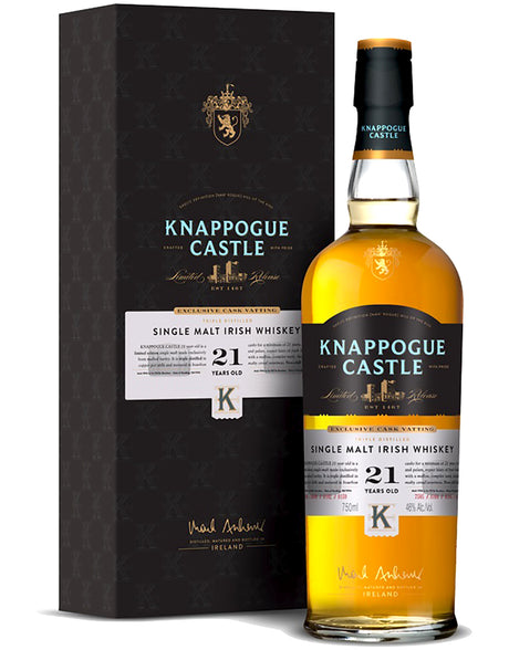 Buy Knappogue Castle 21 Year Old Single Malt Irish Whiskey