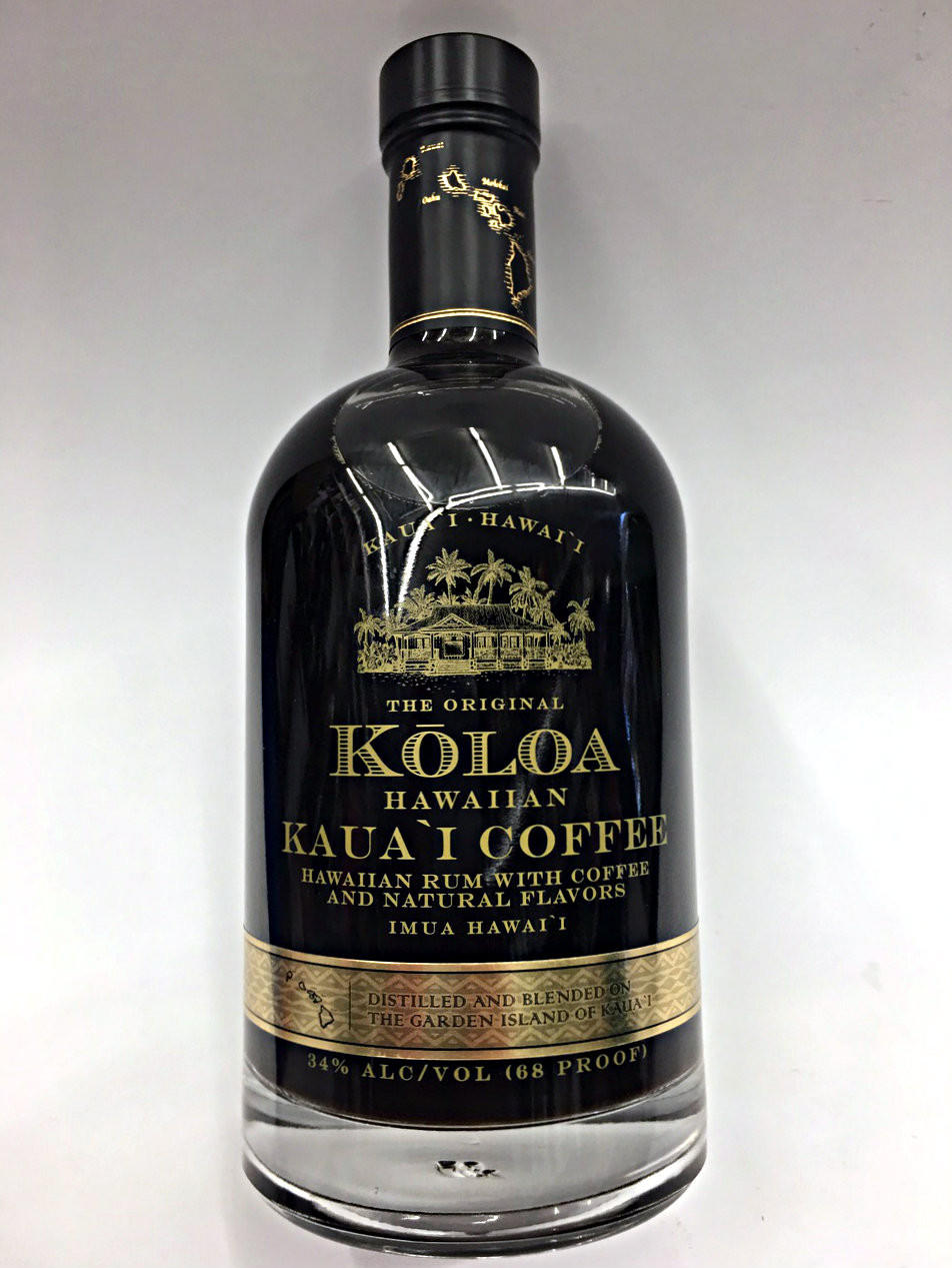 Koloa Kaua`i Coffee Rum 750ml - Koloa